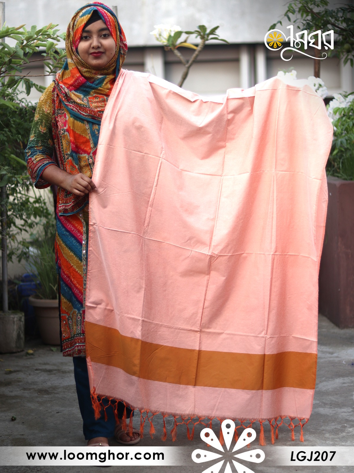 Joysree Silk Orna | জয়শ্রী সিল্ক ওড়না (LGJ207)
