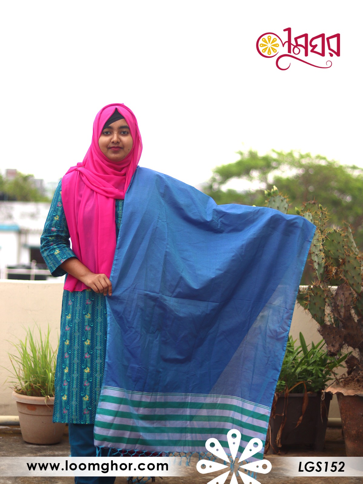 Joysree Silk Orna | জয়শ্রী সিল্ক ওড়না (LGS152)
