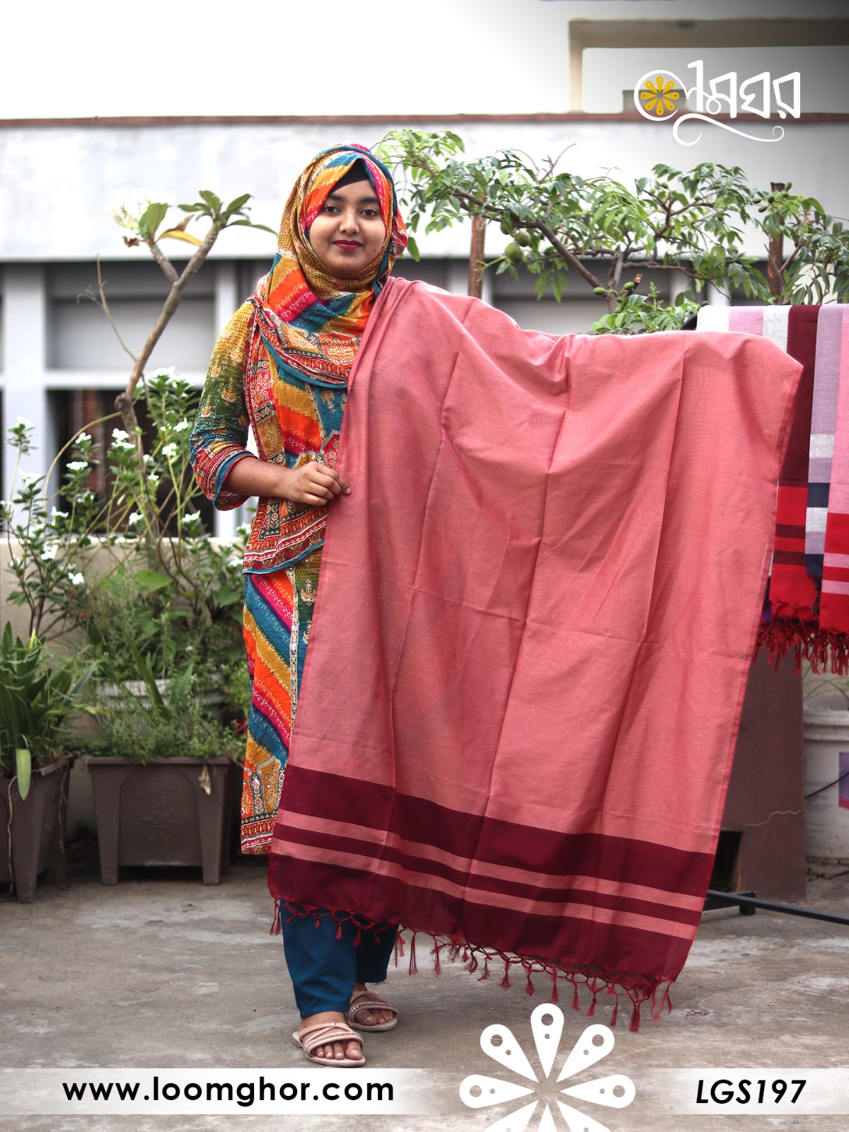 Joysree Silk Orna | জয়শ্রী সিল্ক ওড়না (LGS197)