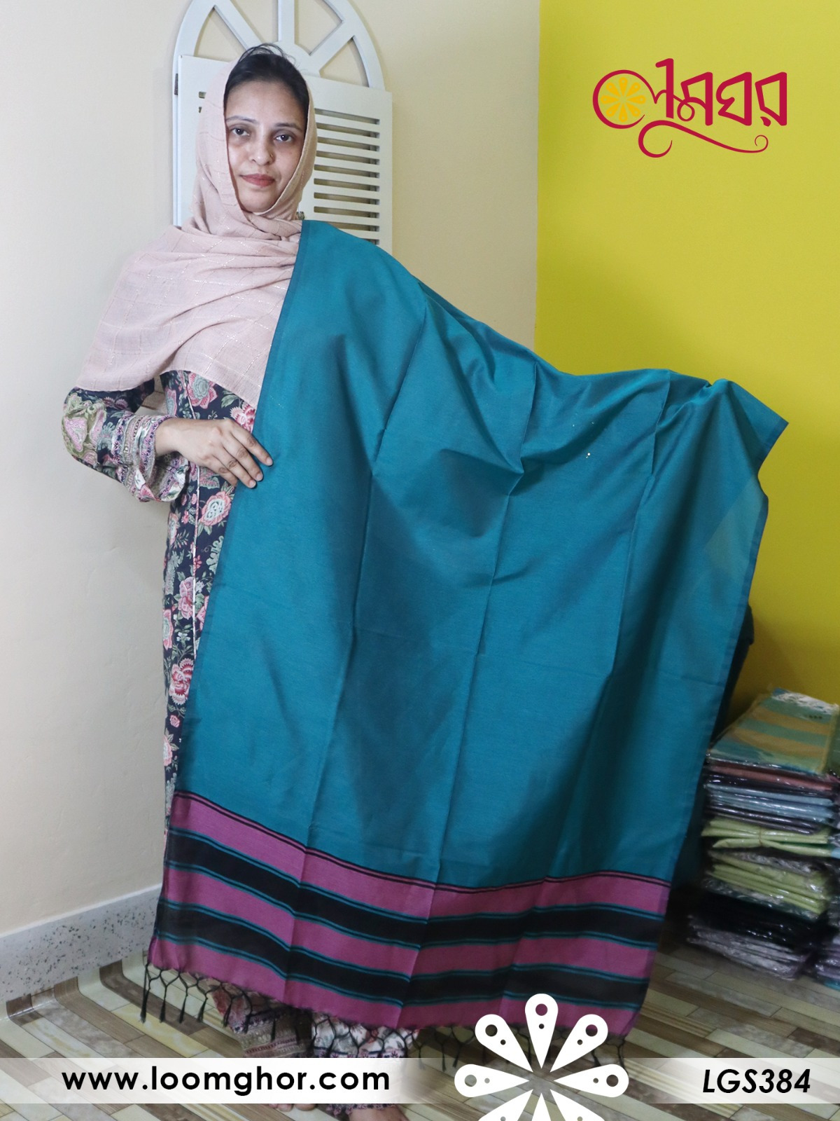 Joysree Silk Orna | জয়শ্রী সিল্ক ওড়না (LGS384)