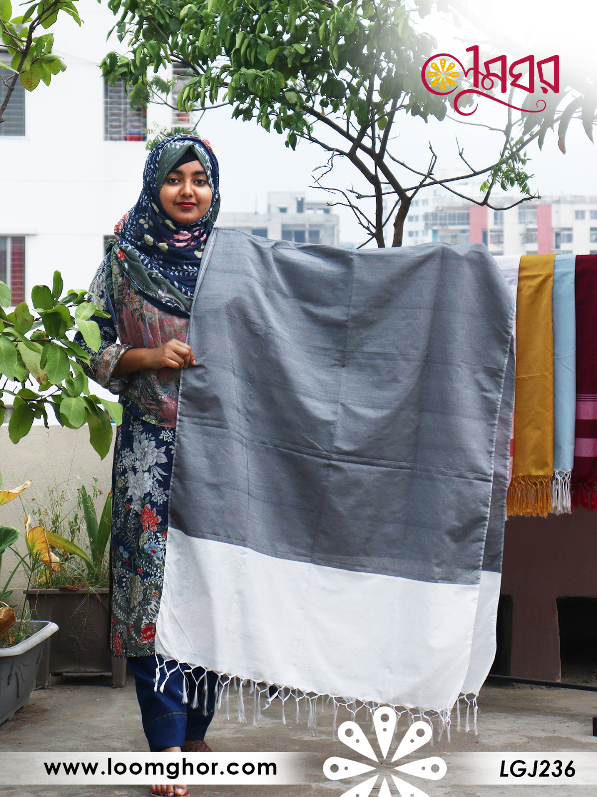 Joysree Silk Orna | জয়শ্রী সিল্ক ওড়না (LGJ236)