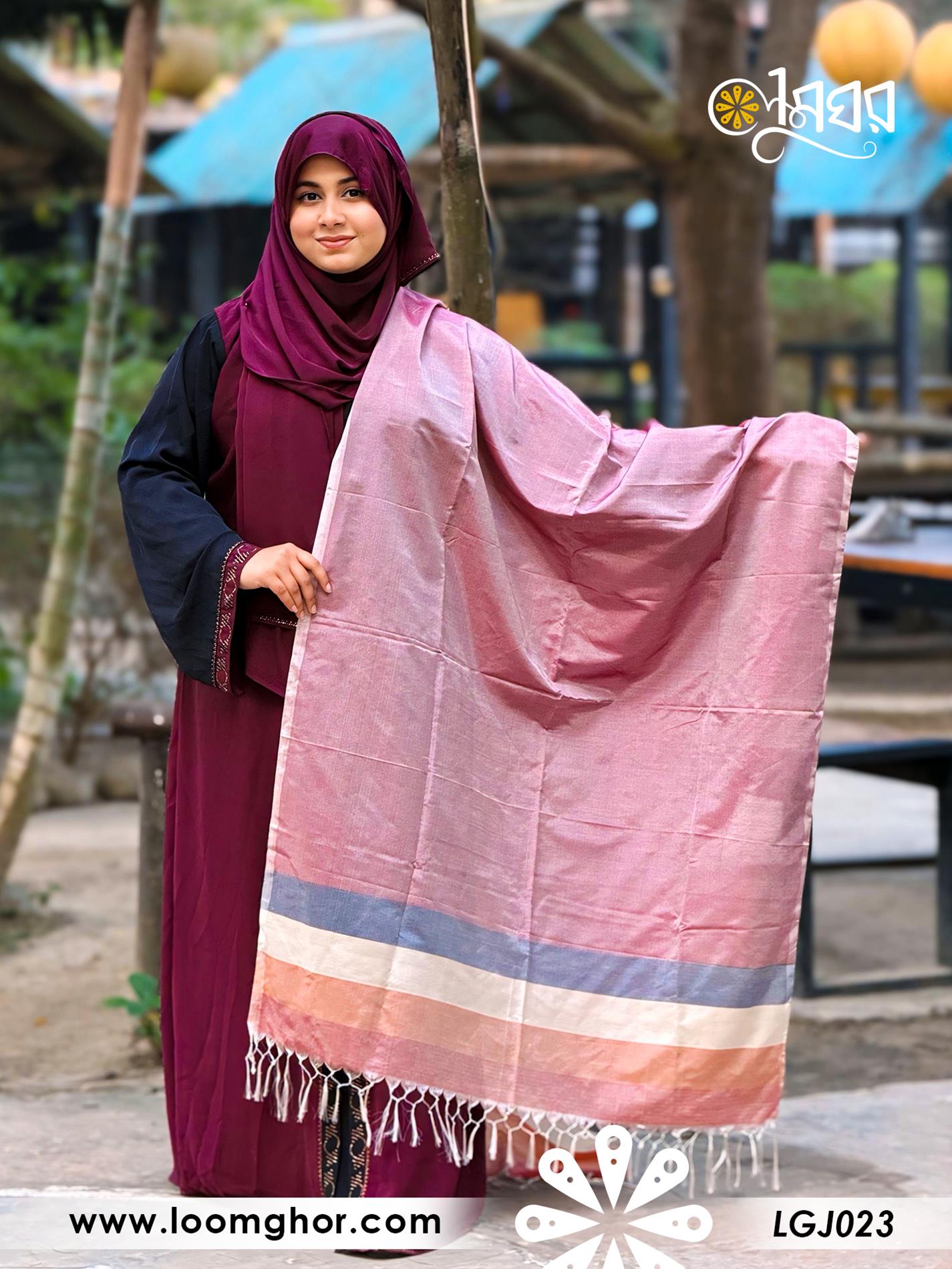 Joysree Silk Orna | জয়শ্রী সিল্ক ওড়না (LGJ023)