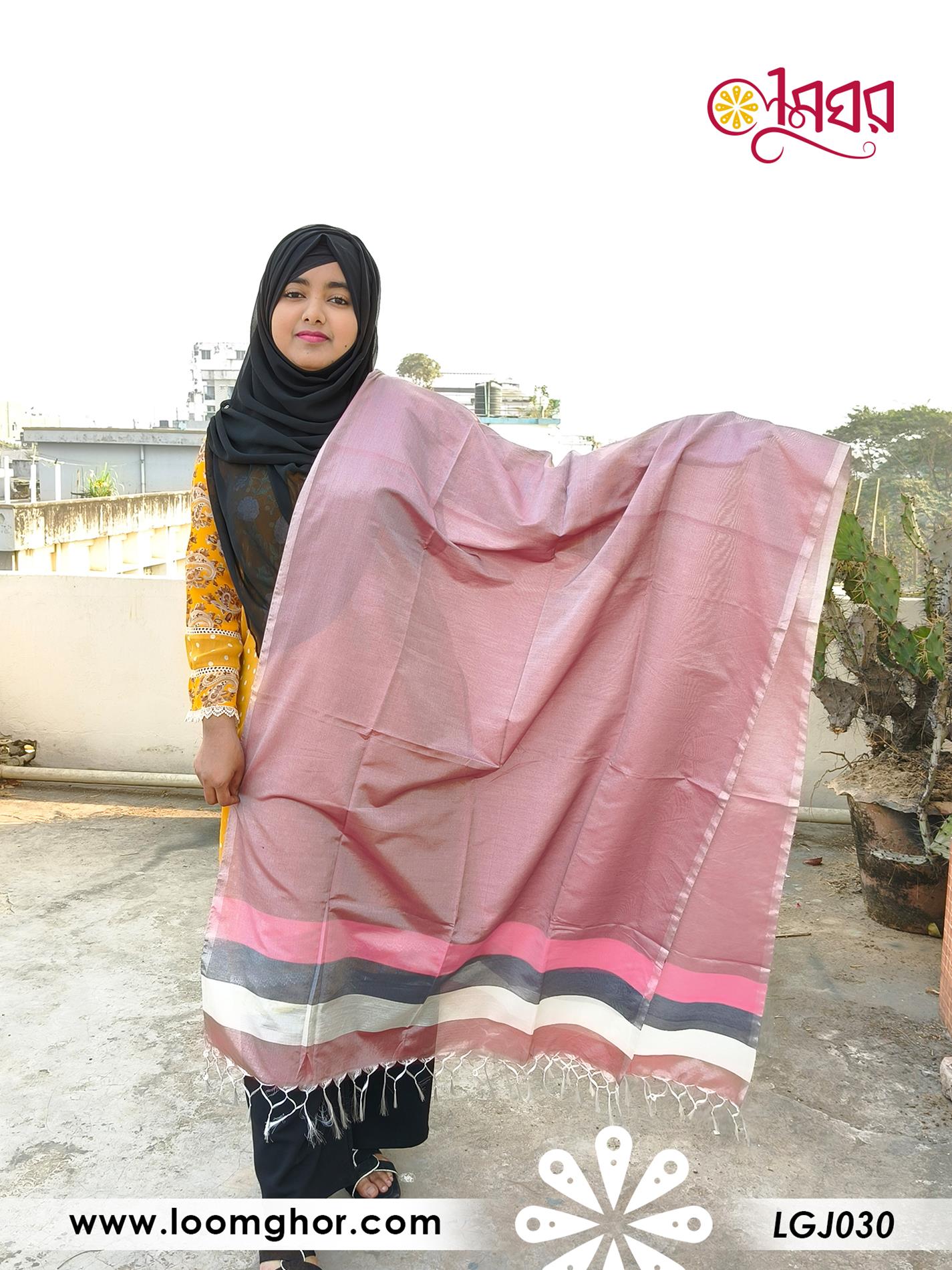 Joysree Silk Orna | জয়শ্রী সিল্ক ওড়না (LGJ030)