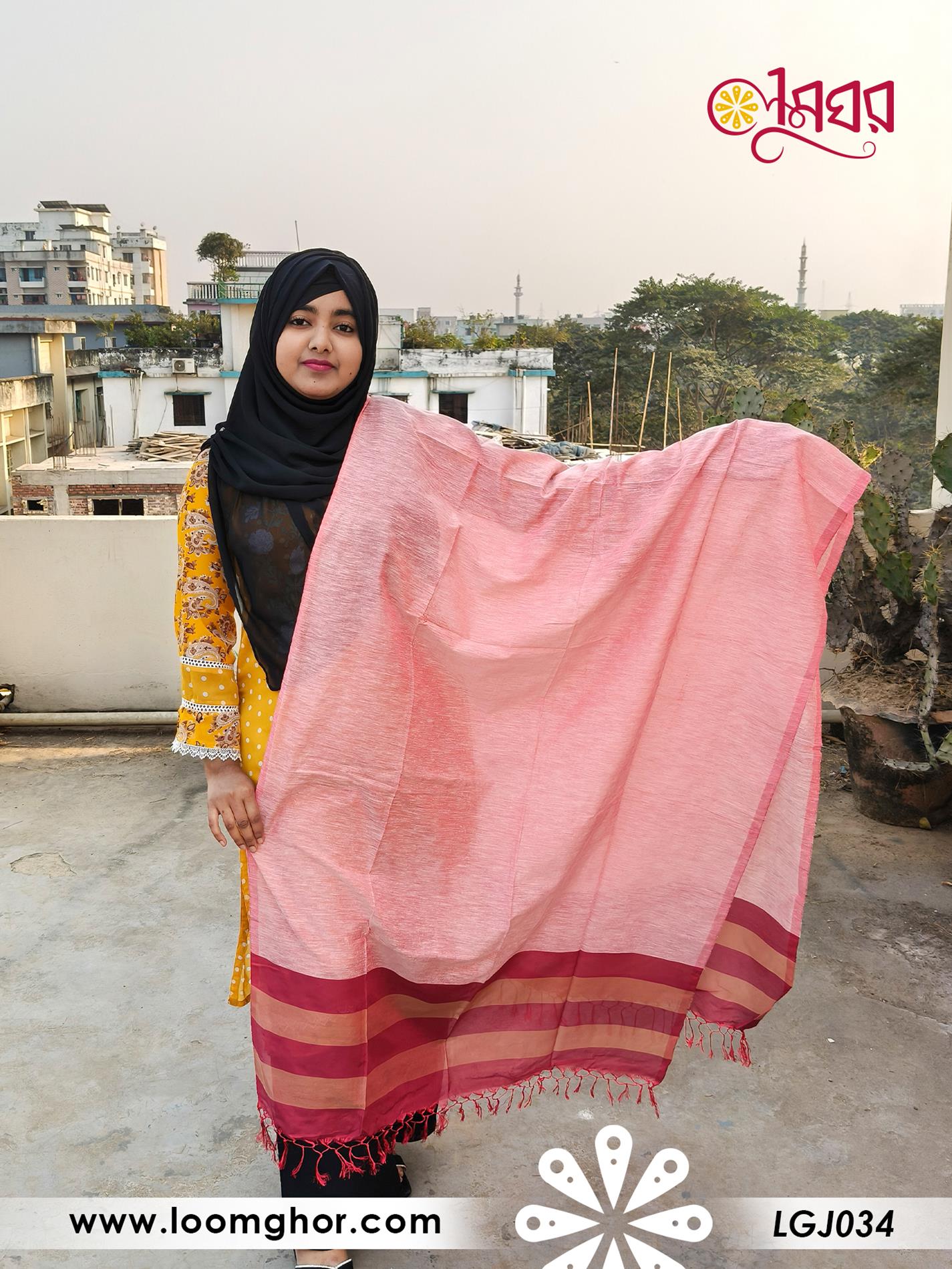 Joysree Silk Orna | জয়শ্রী সিল্ক ওড়না (LGJ034)