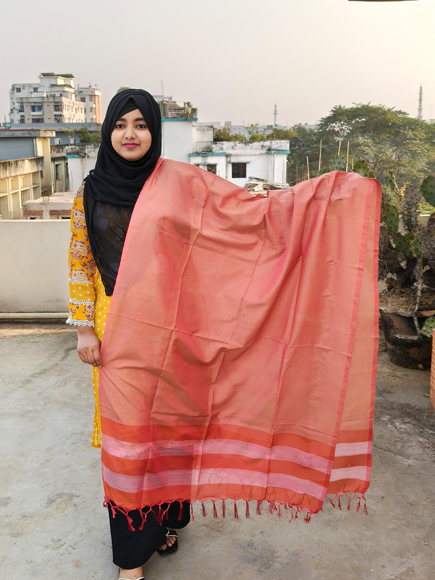 Joysree Silk Orna | জয়শ্রী সিল্ক ওড়না (LGJ035)