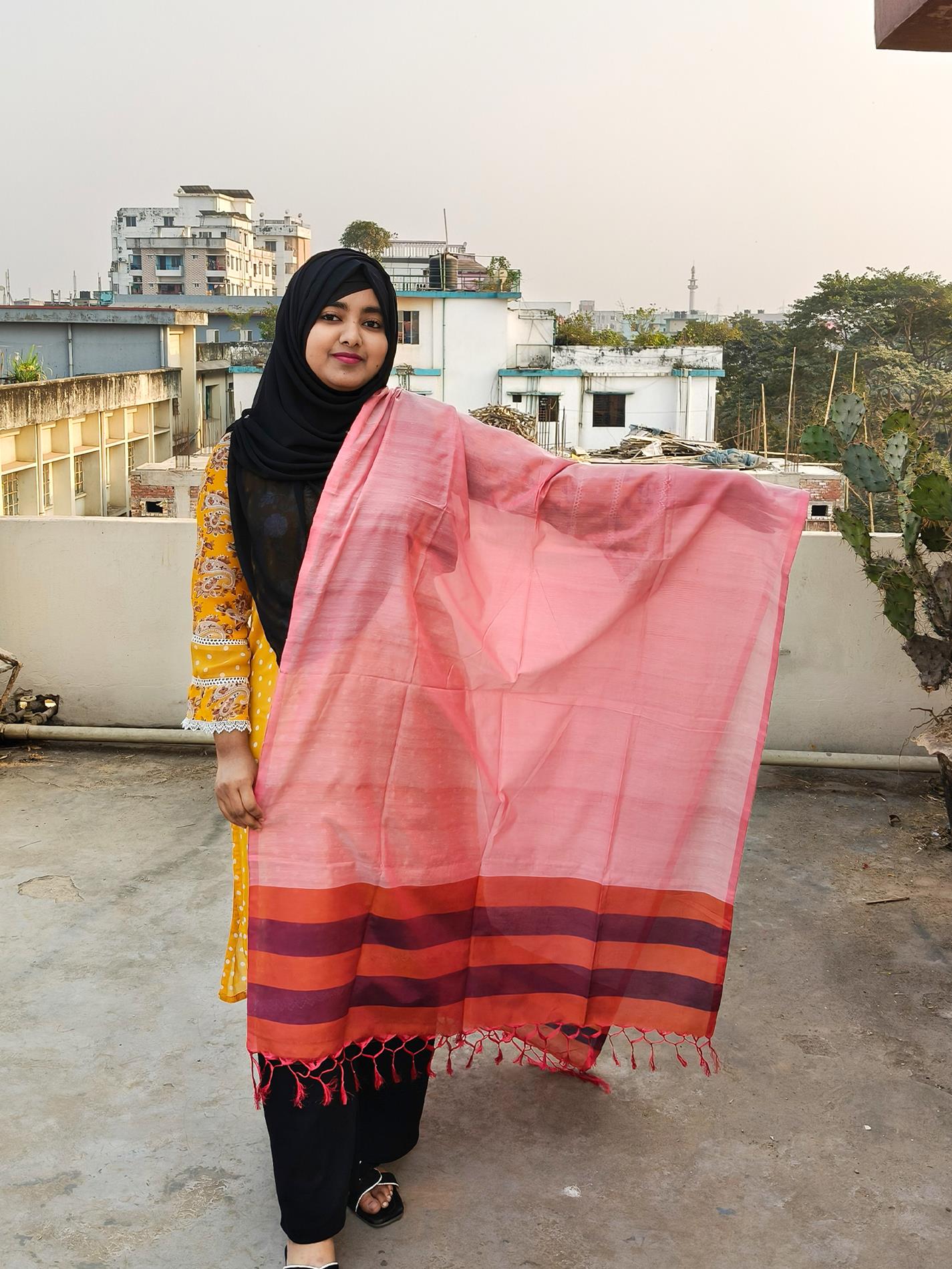 Joysree Silk Orna | জয়শ্রী সিল্ক ওড়না (LGJ042)