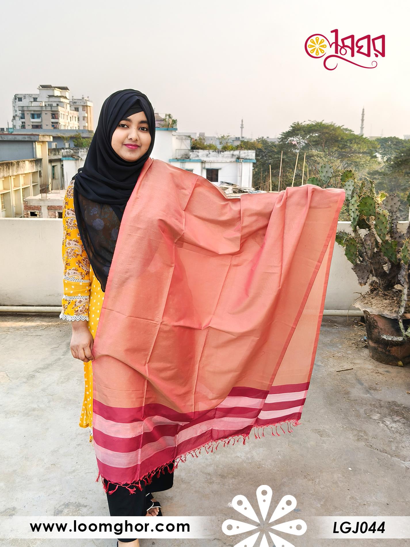 Joysree Silk Orna | জয়শ্রী সিল্ক ওড়না (LGJ044)