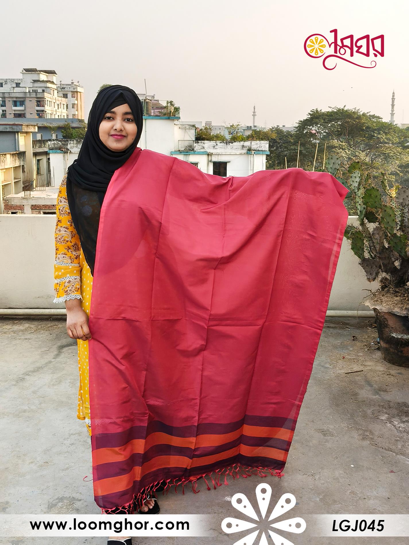 Joysree Silk Orna | জয়শ্রী সিল্ক ওড়না (LGJ045)