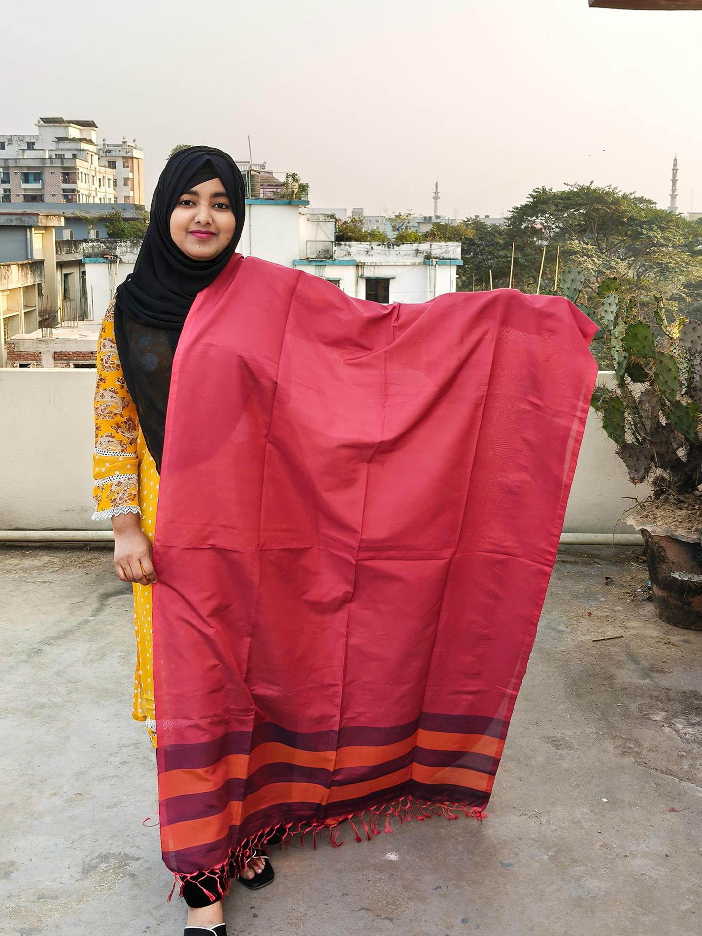 Joysree Silk Orna | জয়শ্রী সিল্ক ওড়না (LGJ045)