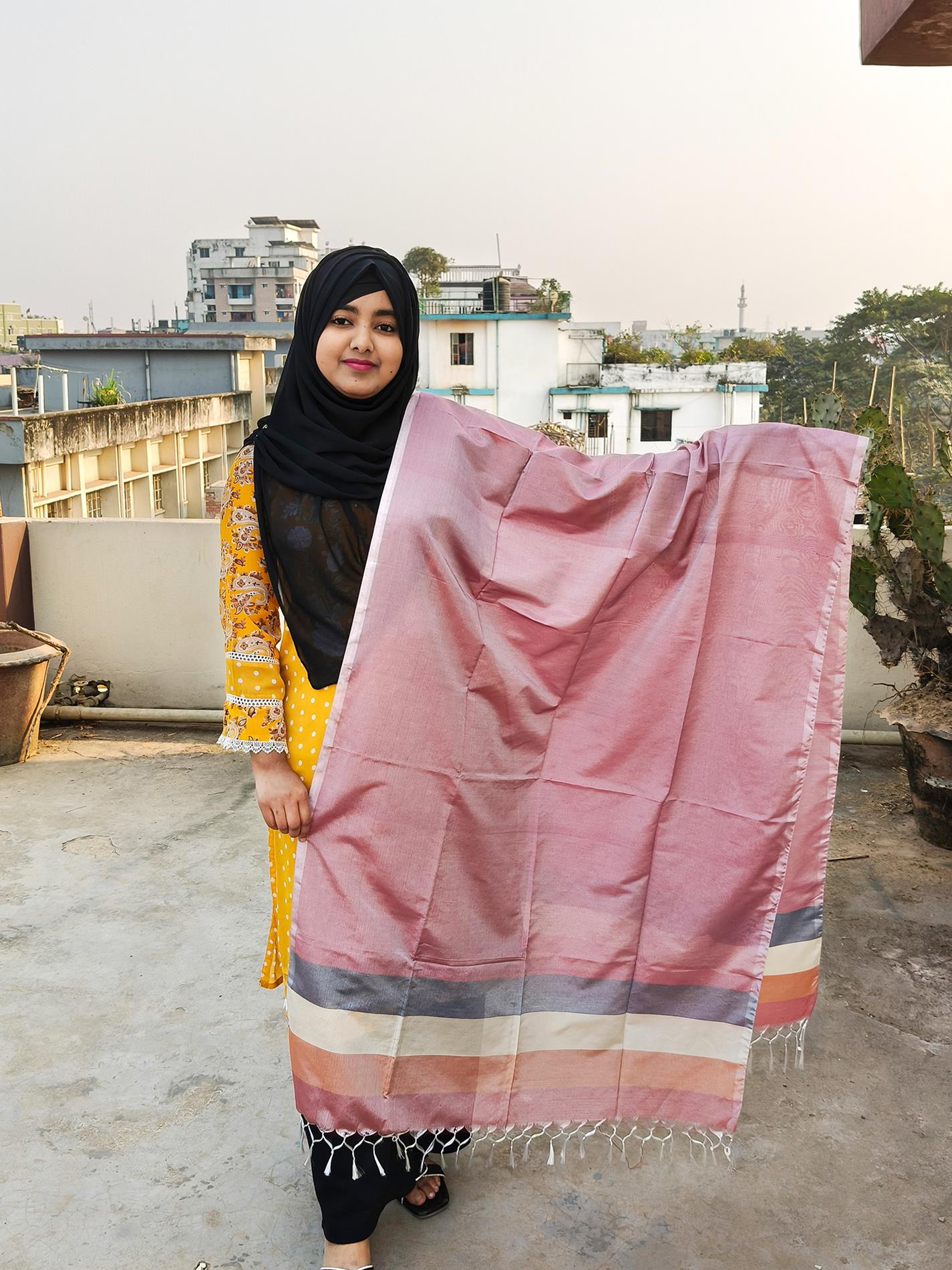 Joysree Silk Orna | জয়শ্রী সিল্ক ওড়না (LGJ047)