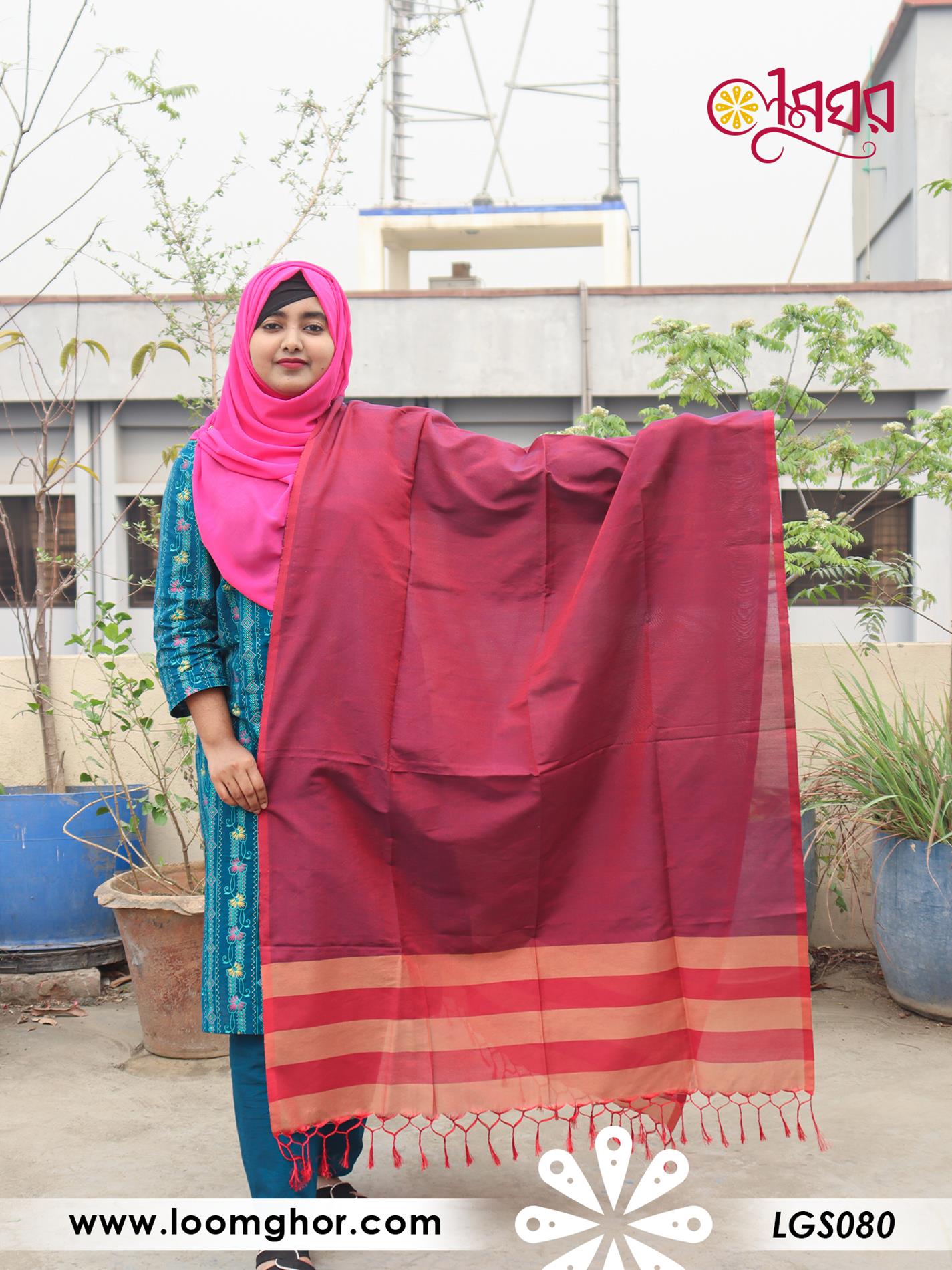 Joysree Silk Orna | জয়শ্রী সিল্ক ওড়না (LGS080)