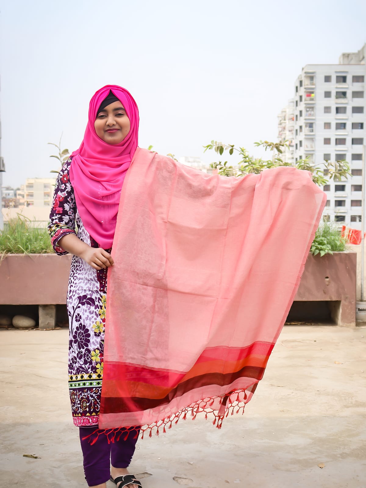 Joysree Silk Orna | জয়শ্রী সিল্ক ওড়না (LGS105)