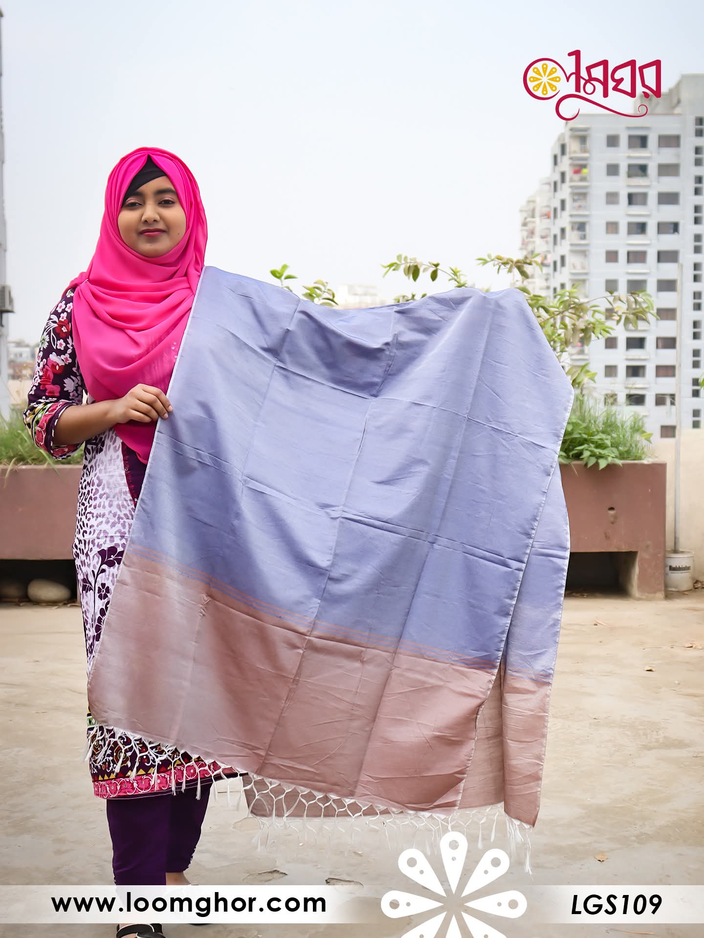 Joysree Silk Orna | জয়শ্রী সিল্ক ওড়না (LGS109)