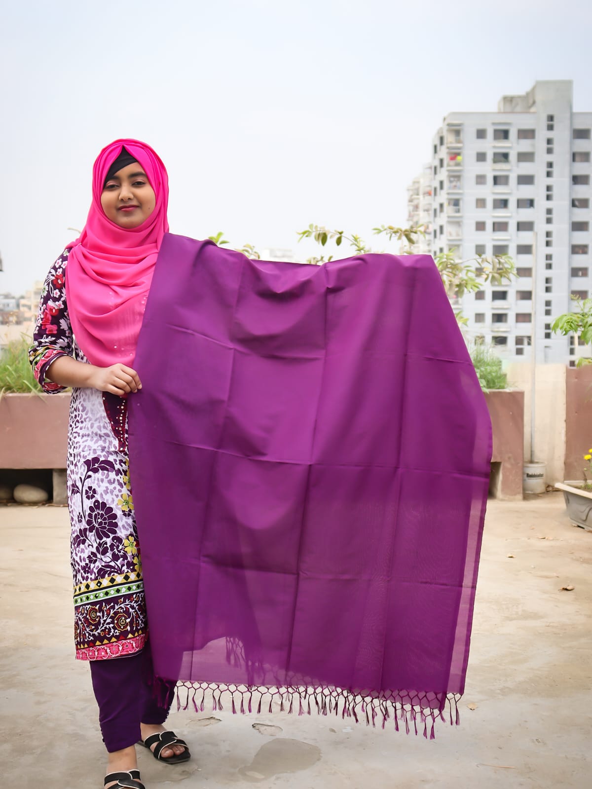 Joysree Silk Orna | জয়শ্রী সিল্ক ওড়না (LGJ111)