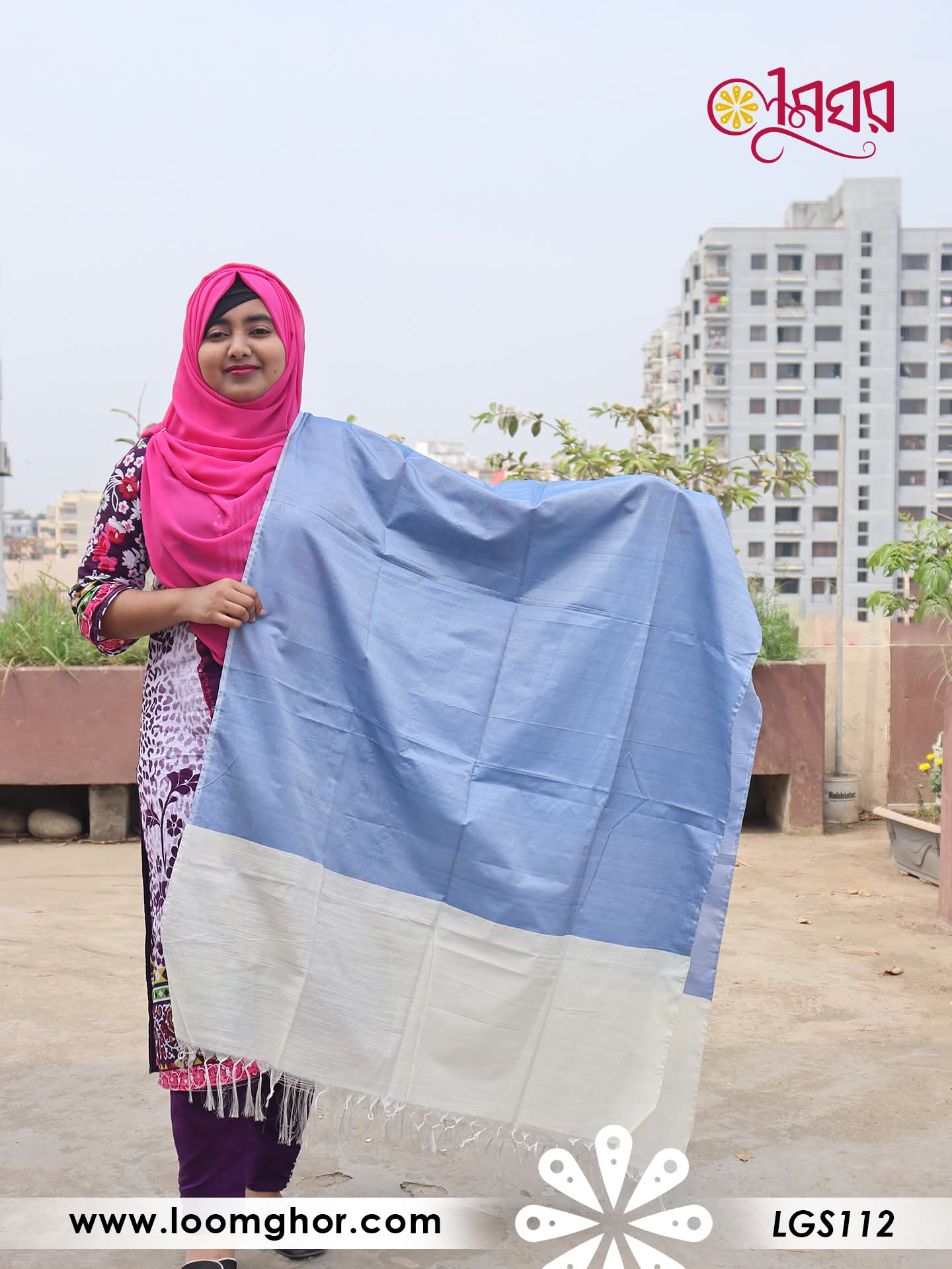 Joysree Silk Orna | জয়শ্রী সিল্ক ওড়না (LGS112)