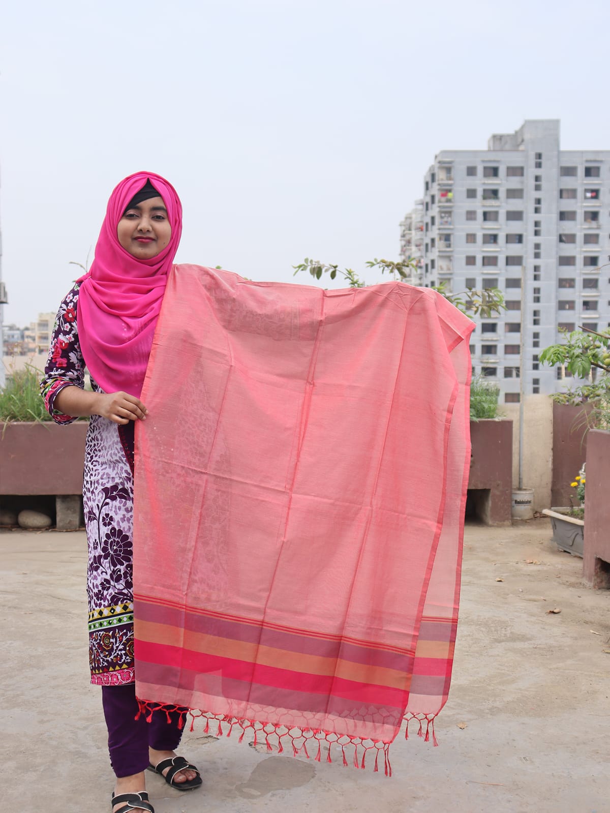 Joysree Silk Orna | জয়শ্রী সিল্ক ওড়না (LGS123)