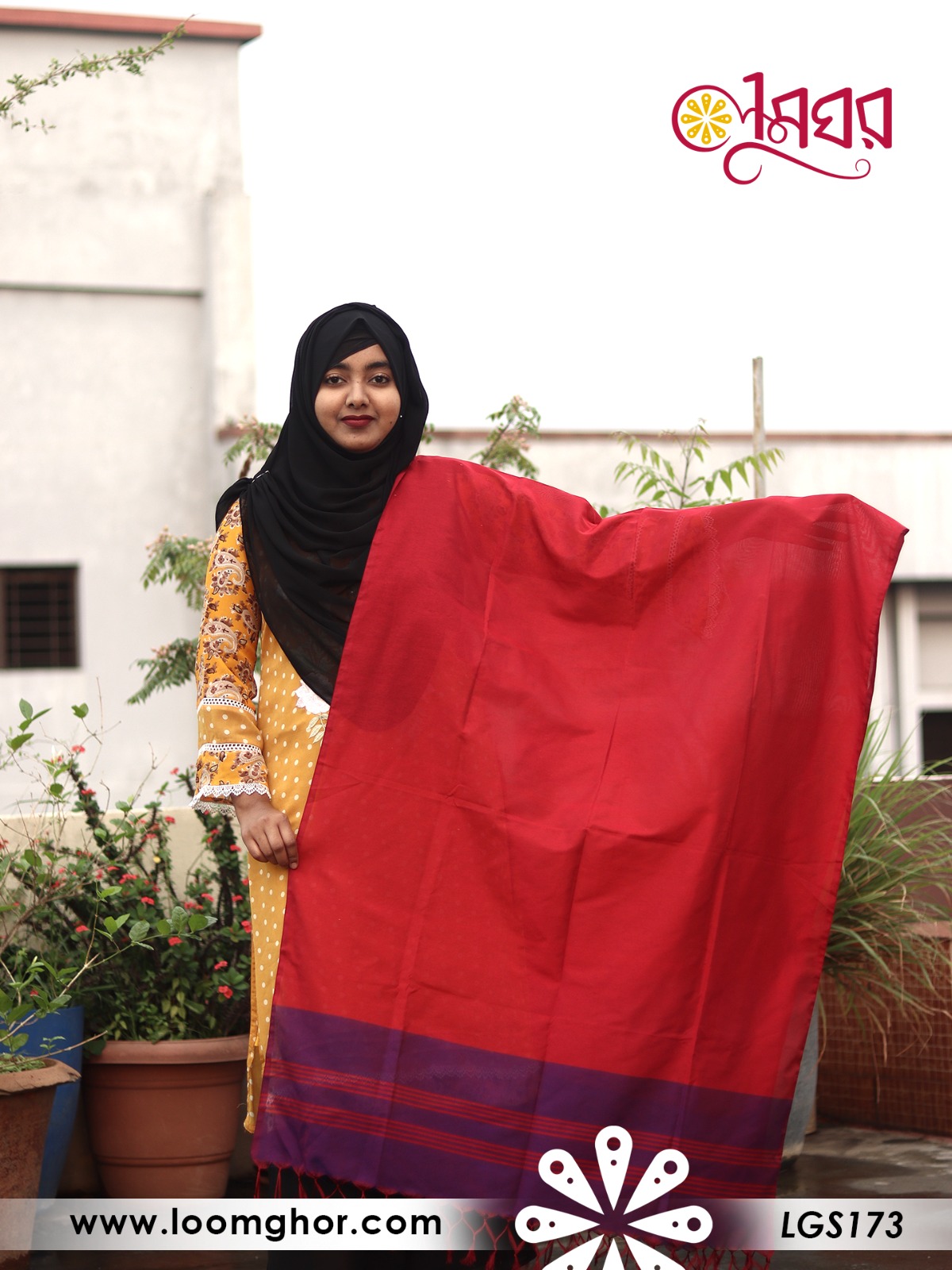 Joysree Silk Orna | জয়শ্রী সিল্ক ওড়না (LGS173)