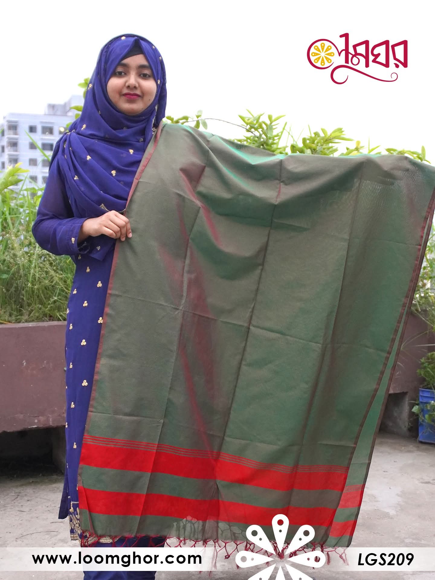 Joysree Silk Orna | জয়শ্রী সিল্ক ওড়না (LGS209)