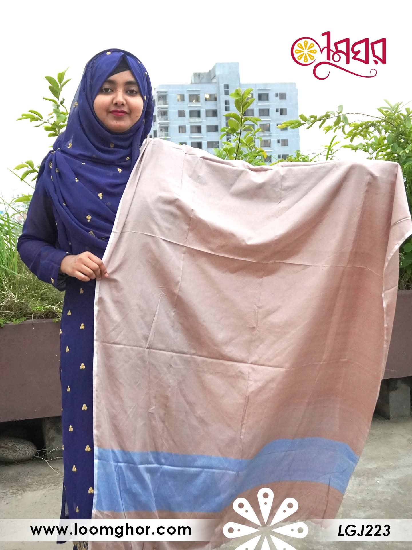 Joysree Silk Orna | জয়শ্রী সিল্ক ওড়না (LGJ223)