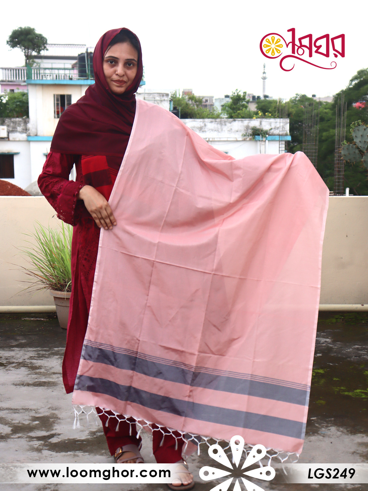 Joysree Silk Orna | জয়শ্রী সিল্ক ওড়না (LGS249)
