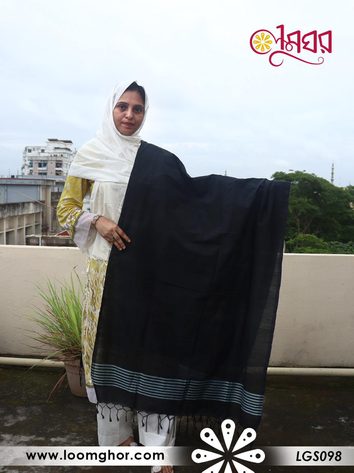 Joysree Silk Orna | জয়শ্রী সিল্ক ওড়না (LGS098)