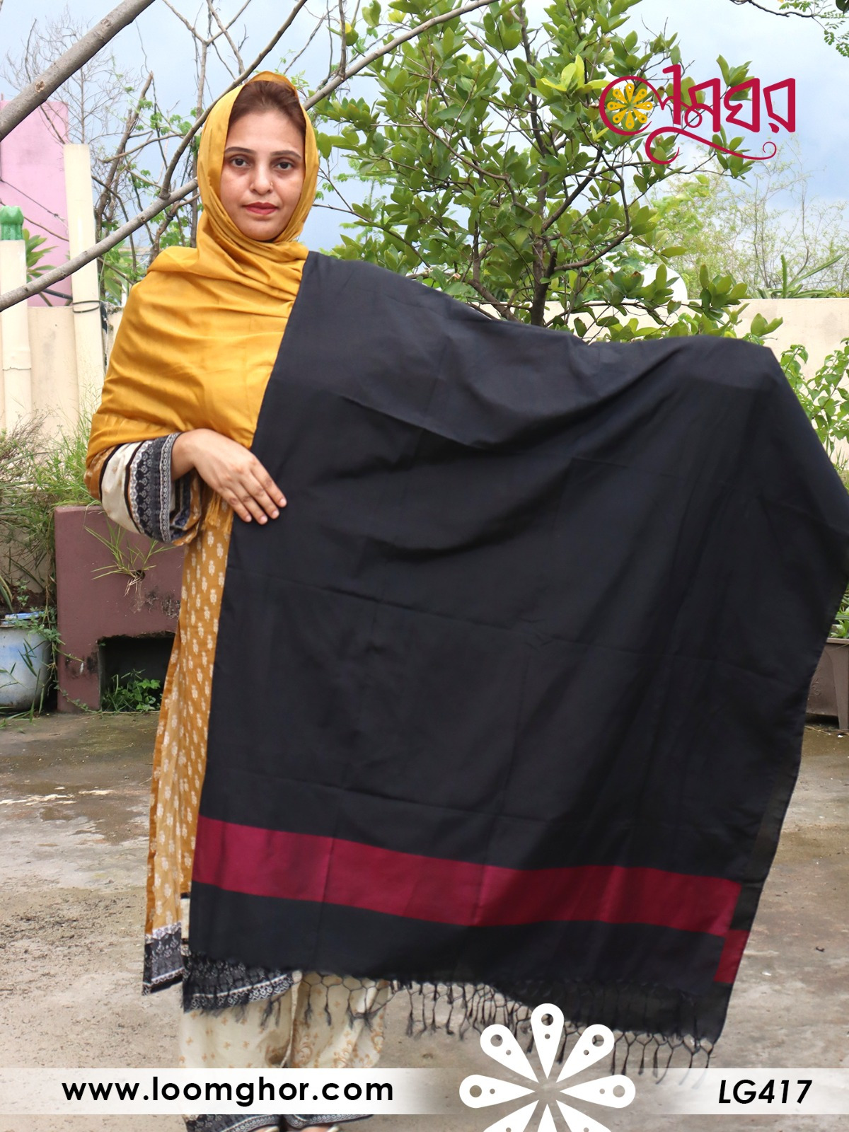 Joysree Silk Orna | জয়শ্রী সিল্ক ওড়না (LGS417)