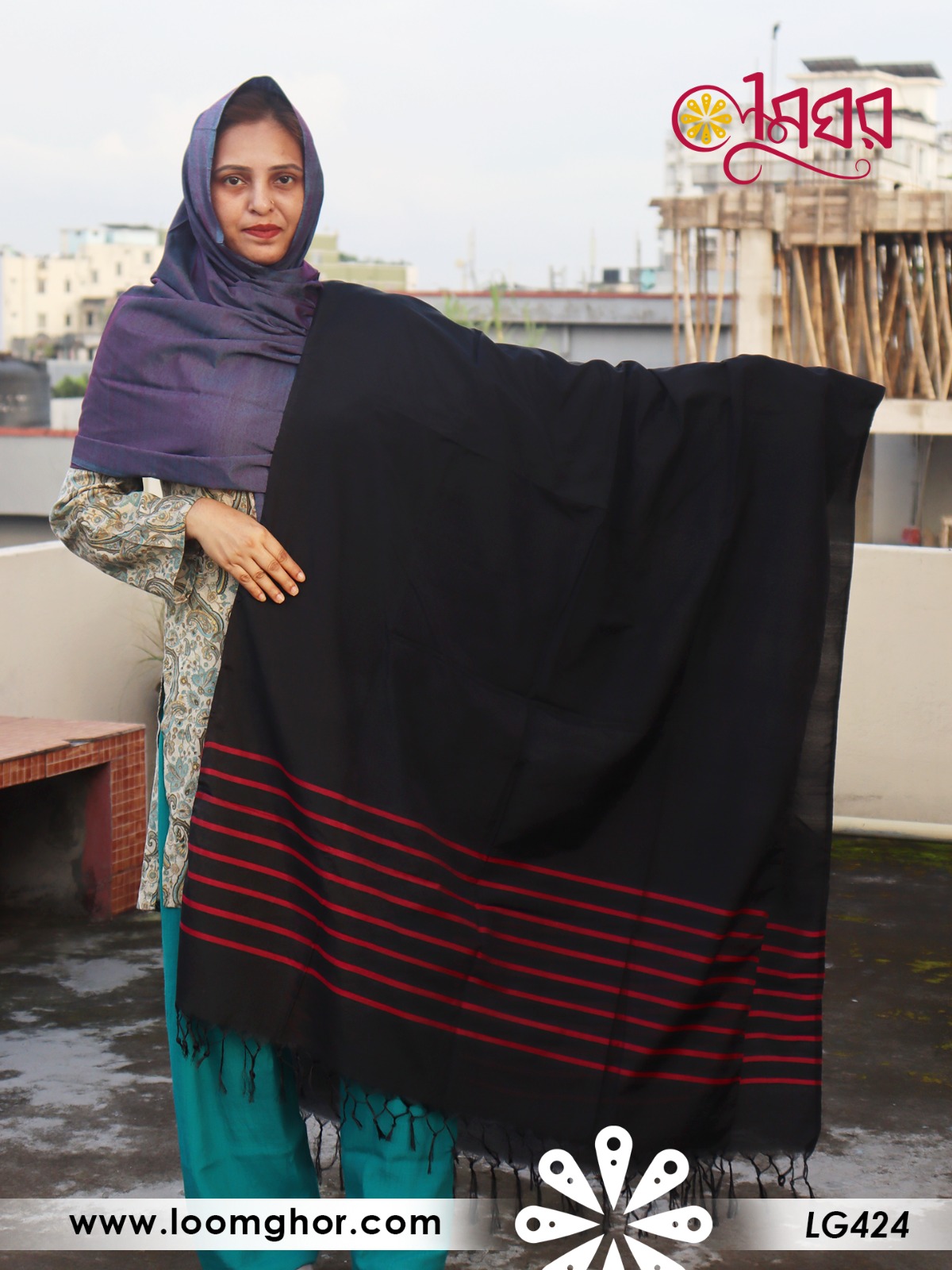 Joysree Silk Orna | জয়শ্রী সিল্ক ওড়না (LGS424)