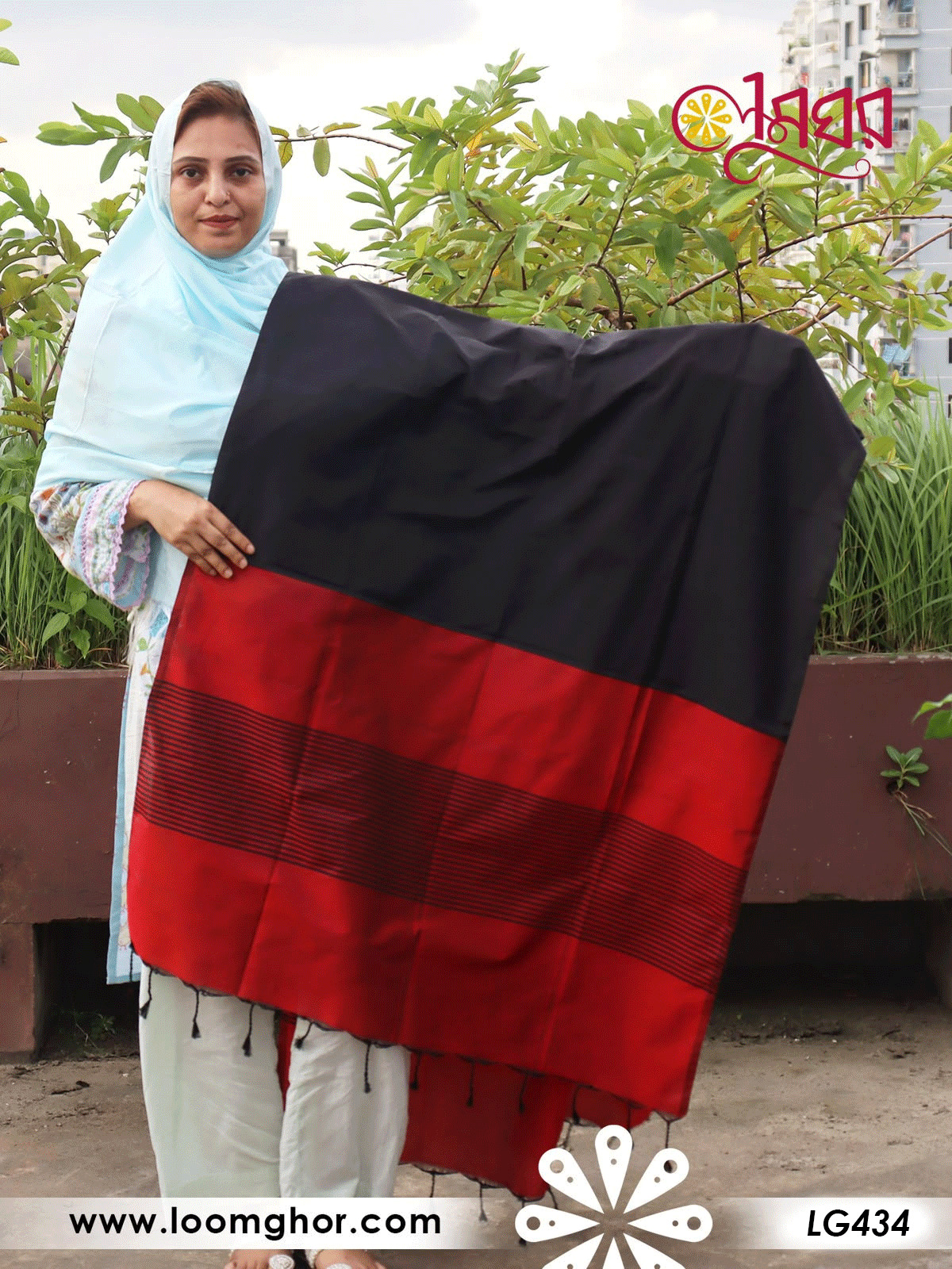 Joysree Silk Orna | জয়শ্রী সিল্ক ওড়না (LGS434)