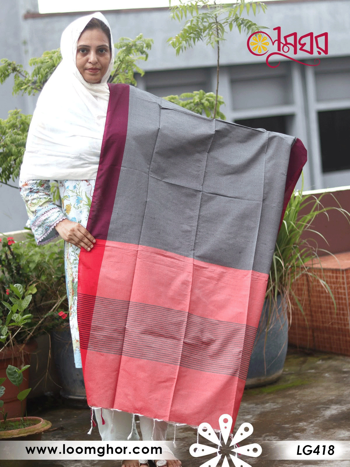 Joysree Silk Orna | জয়শ্রী সিল্ক ওড়না (LGS418)